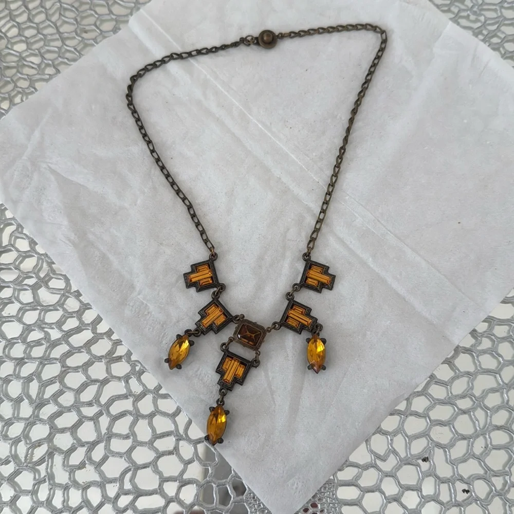Art Deco style Necklace - Picture 1 of 1